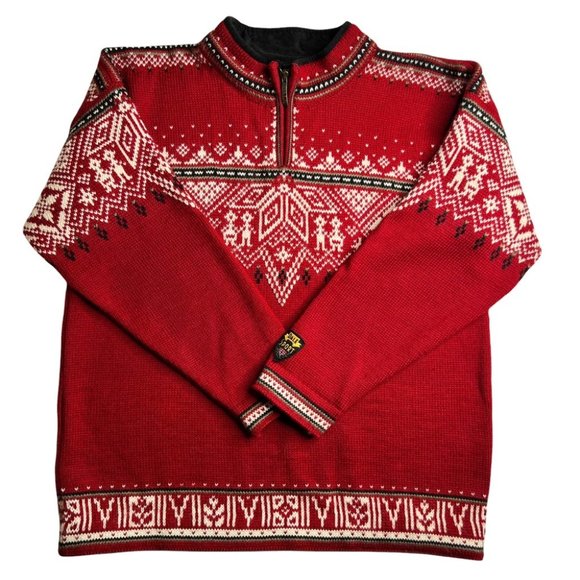 Dale of Norway Other - DALE OF NORWAY Norge Rode Kors 100% Wool Sweater Men’s M